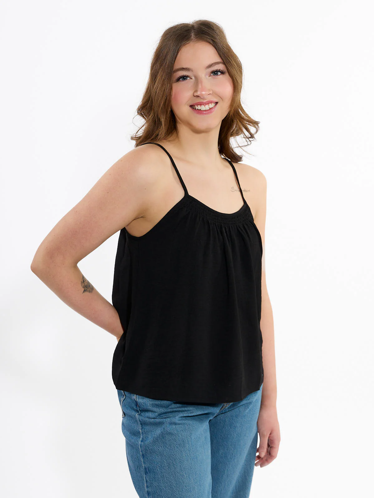 Abby Airflow Satin Tank Top - Image 3