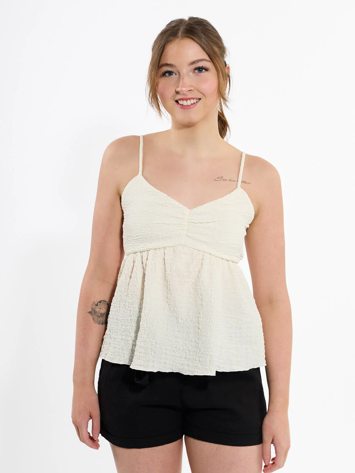 Abby High Neck Sleeveless Blouse - Image 3