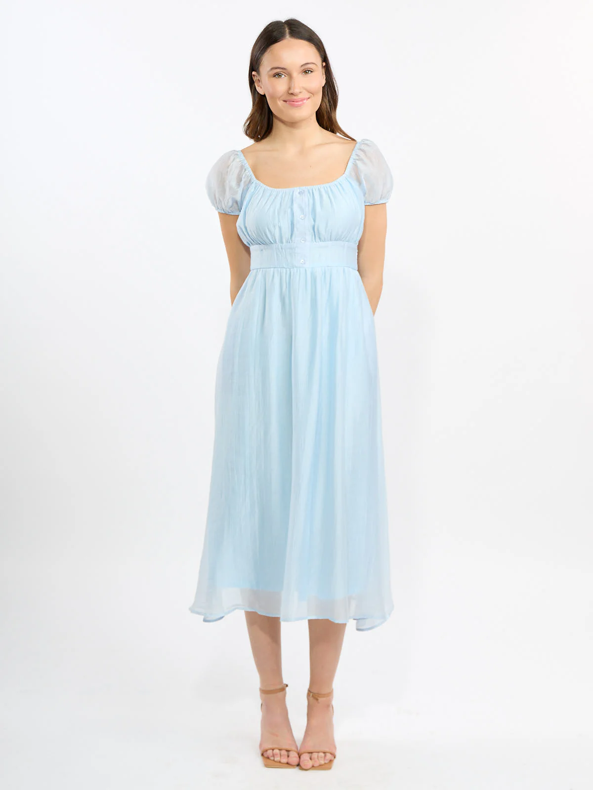 Bambi Puff Sleeve Dress