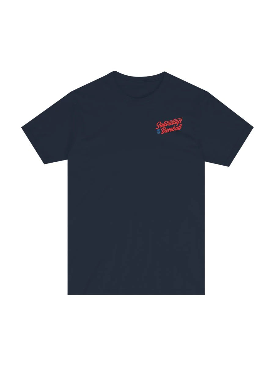 Barstool Sports Saturdays For Baseball Tee - Image 3