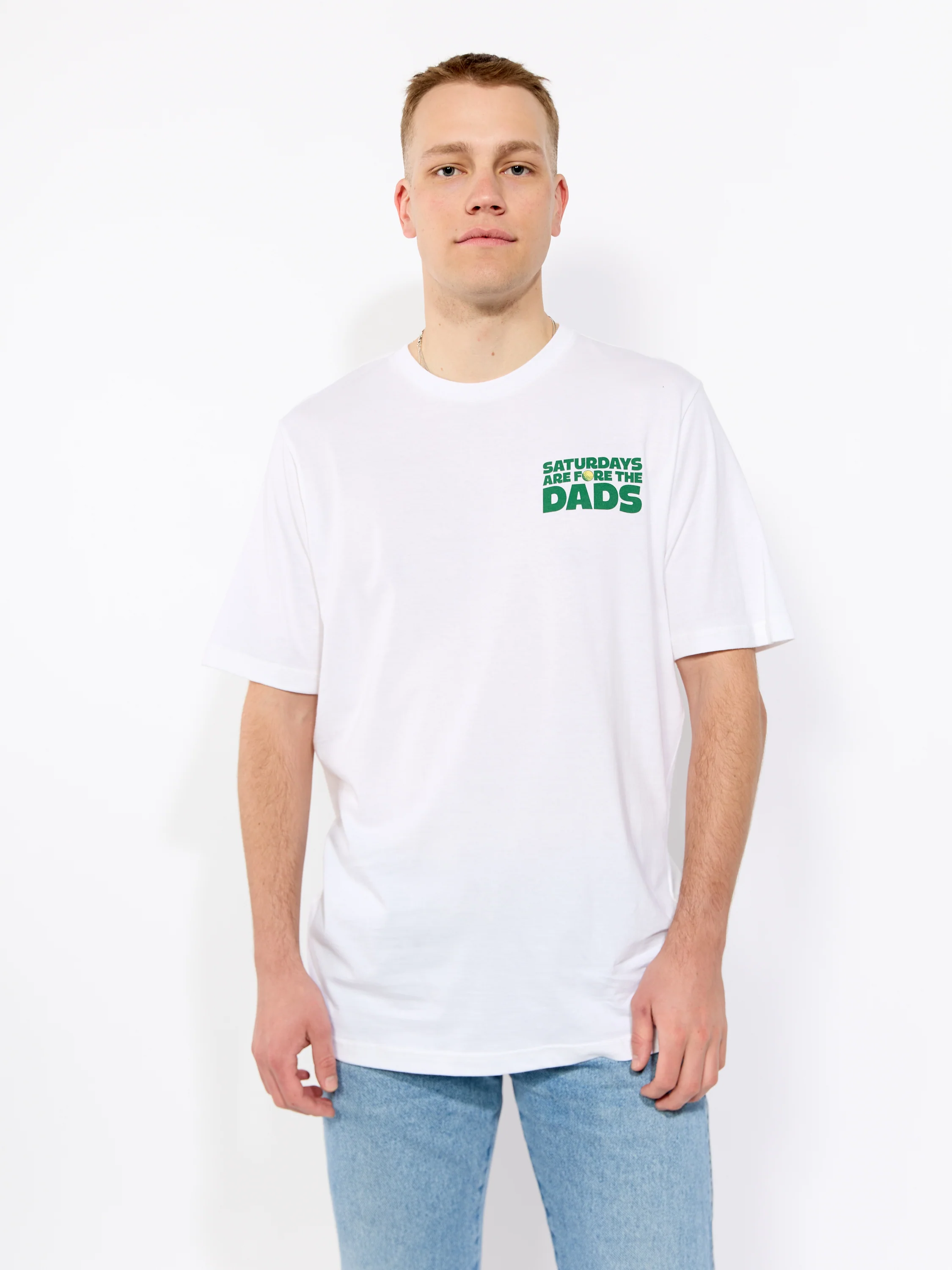 Barstool Sports Saturdays For The Dads Tee - Image 2