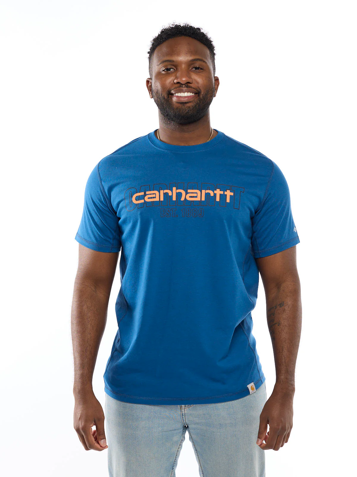 Carhartt Force Midweight Logo T-Shirt