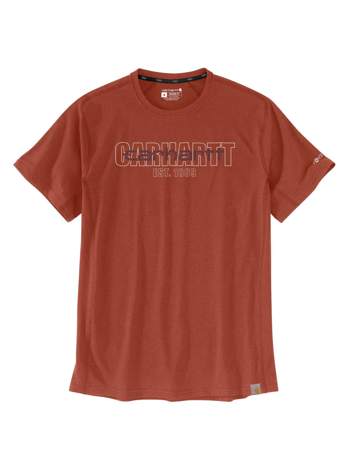 Carhartt Force Midweight Logo T-Shirt - Image 3