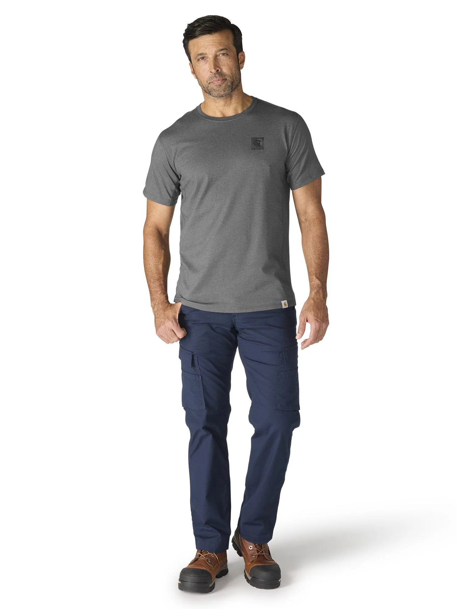 Carhartt Force Relaxed Logo Shirt - Image 3