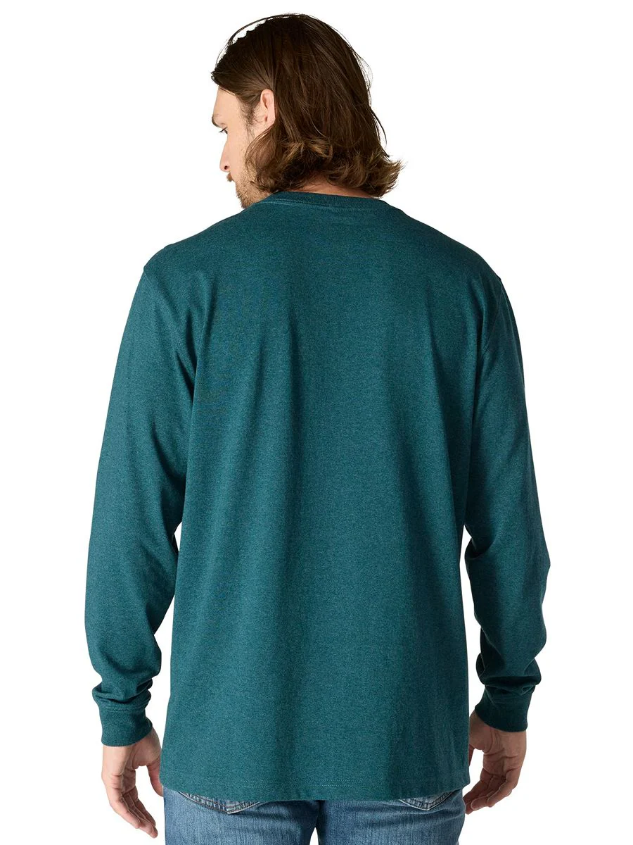 Carhartt Heavyweight Long Sleeve Logo Tee - Image 2