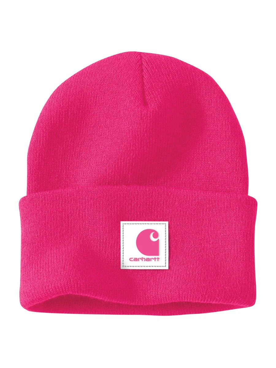 Carhartt Knit Rubber Patch Beanie - Image 4