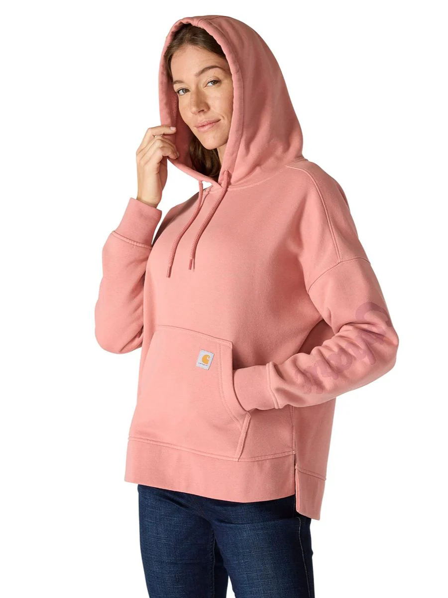 Carhartt Ladies Oversized Heart Graphic Sweater - Image 2