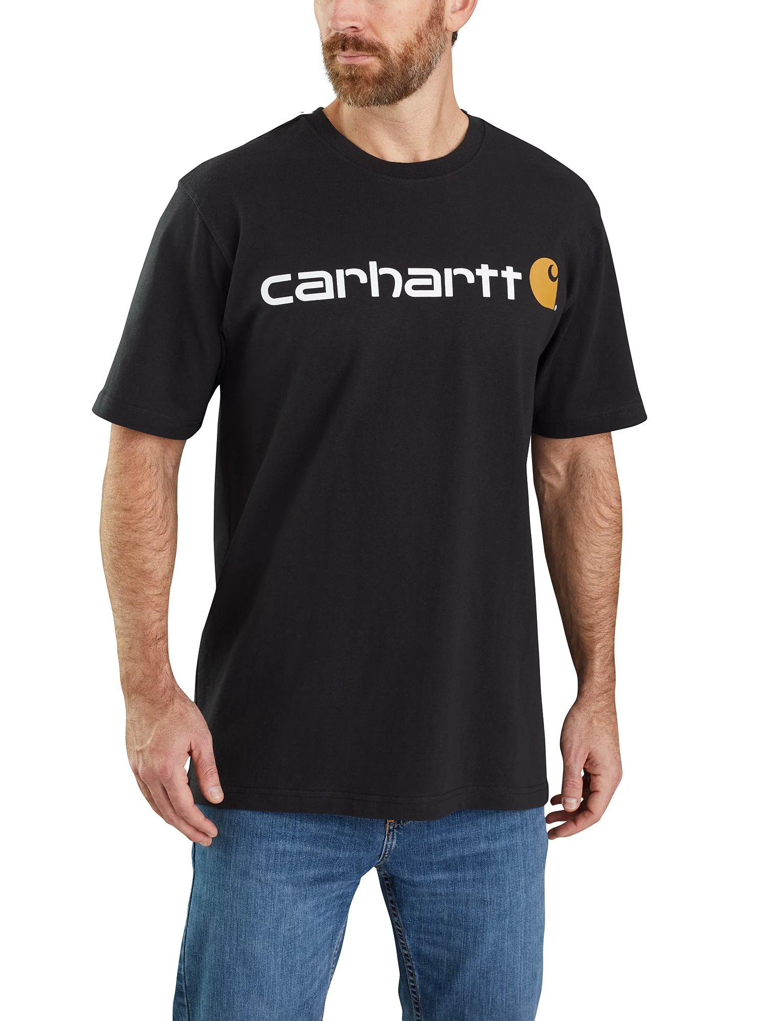 Carhartt Loose Fit Heavyweight Logo Tee - Image 12