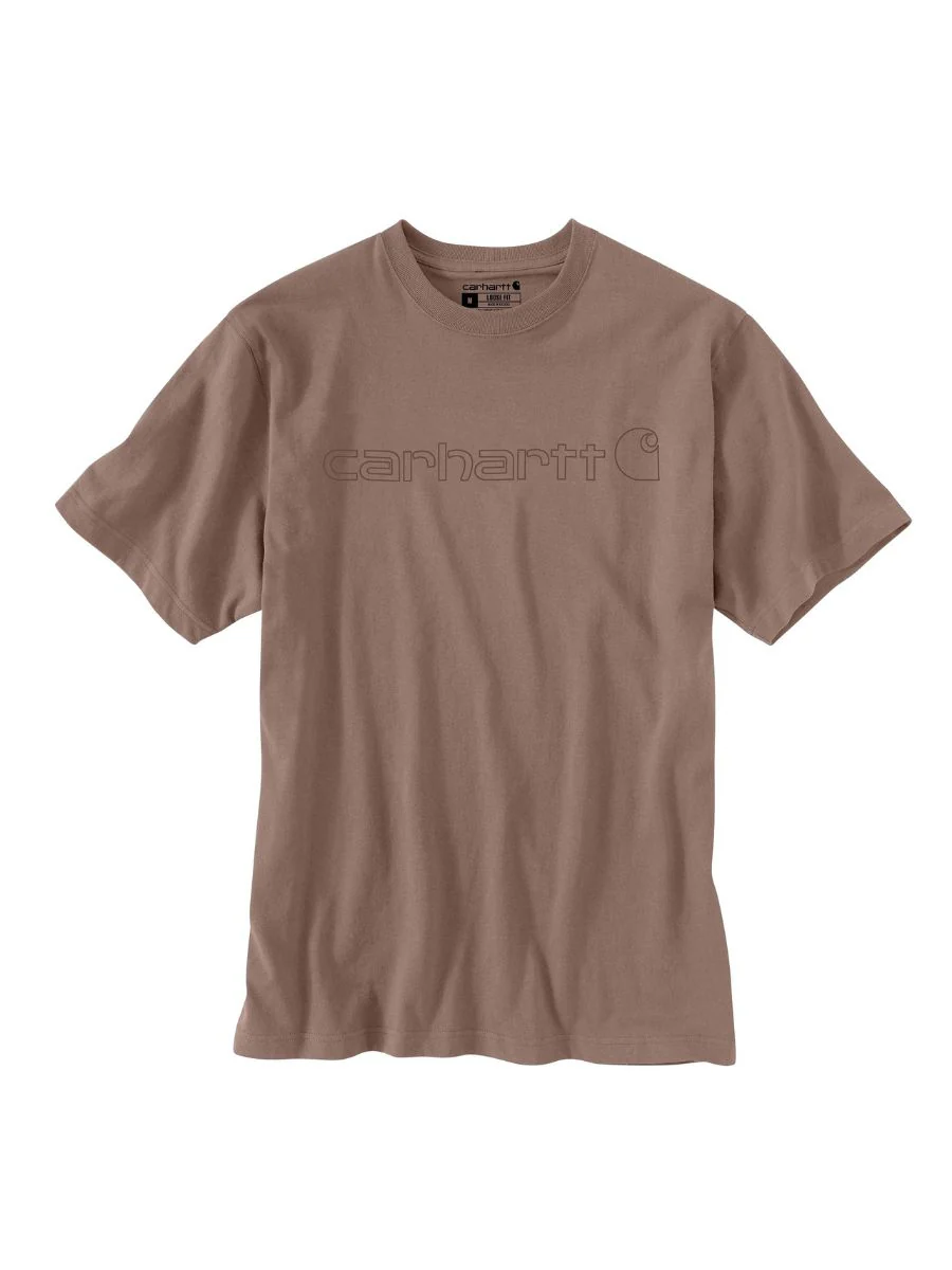 Carhartt Loose Fit Heavyweight Logo Tee - Image 15