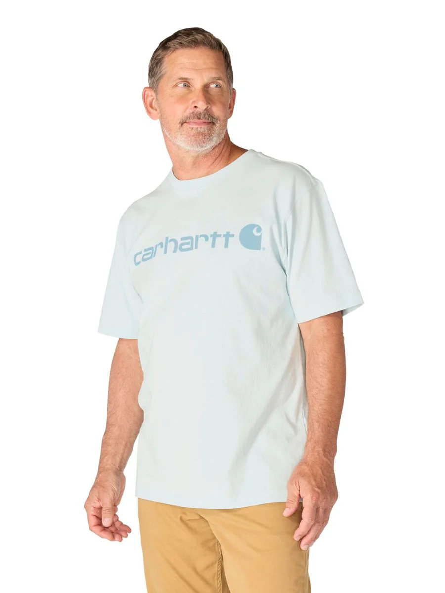 Carhartt Loose Fit Heavyweight Logo Tee - Image 18