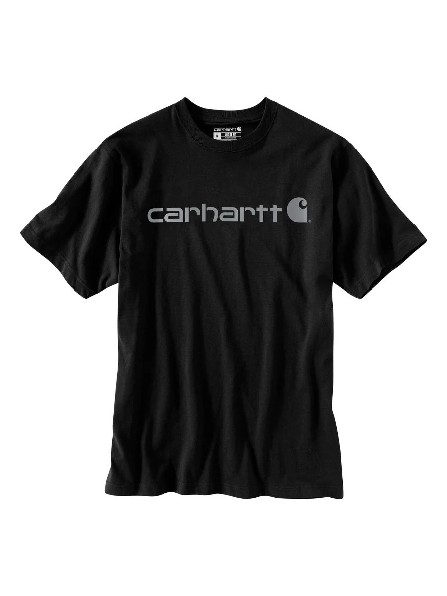 Carhartt Loose Fit Heavyweight Logo Tee - Image 19