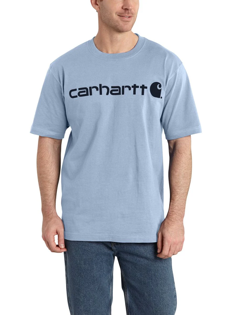 Carhartt Loose Fit Heavyweight Logo Tee - Image 6