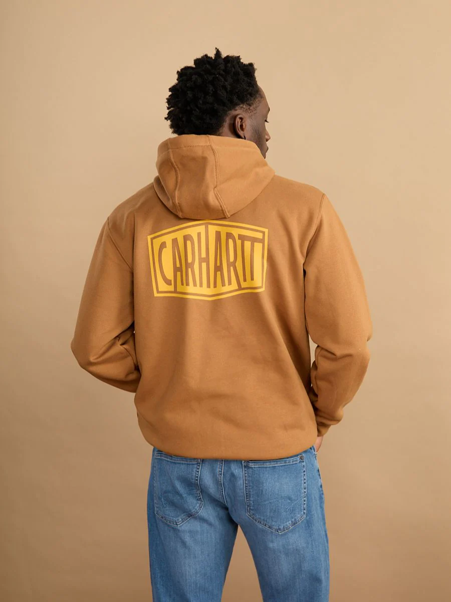 Carhartt Loose Fit Midweight Logo Graphic Hoodie