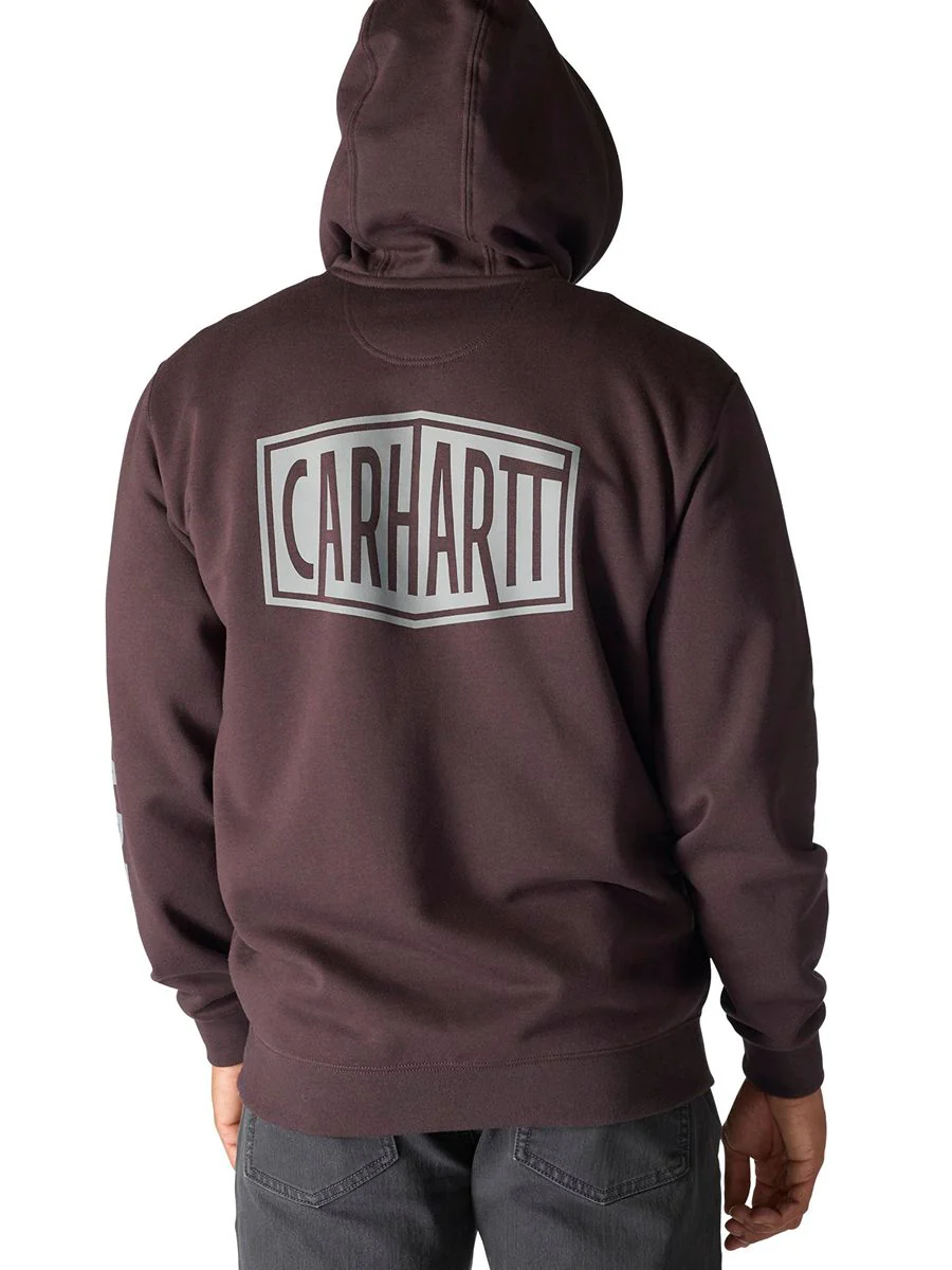 Carhartt Loose Fit Midweight Logo Graphic Hoodie - Image 2