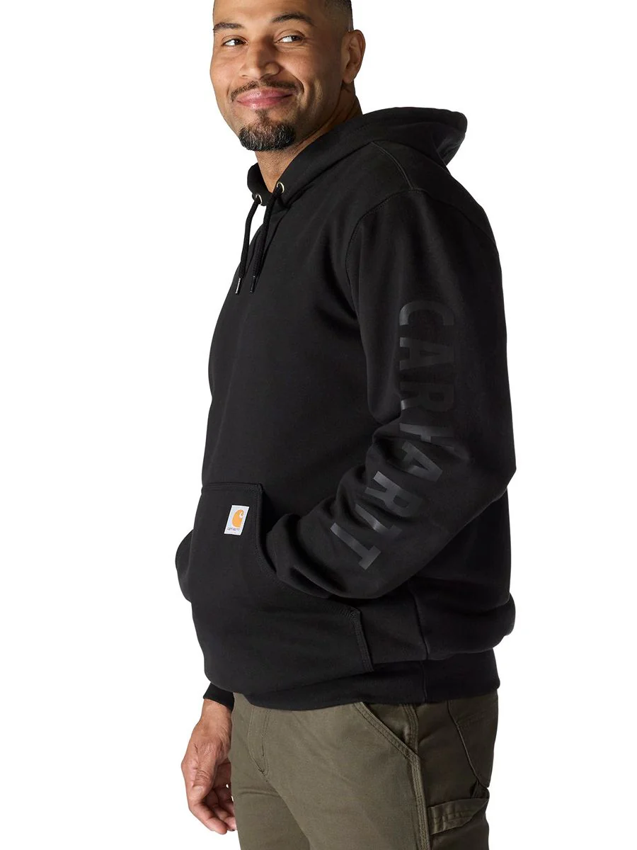 Carhartt Loose Fit Midweight Logo Graphic Hoodie - Image 3