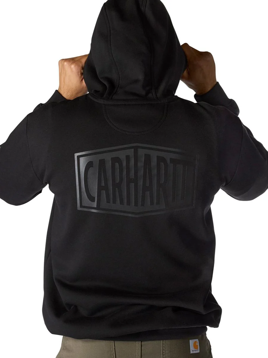 Carhartt Loose Fit Midweight Logo Graphic Hoodie - Image 5