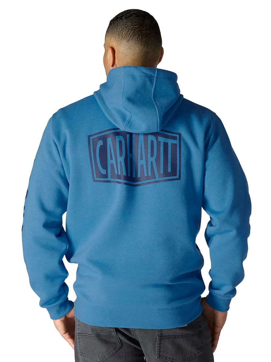 Carhartt Loose Fit Midweight Logo Graphic Hoodie - Image 6
