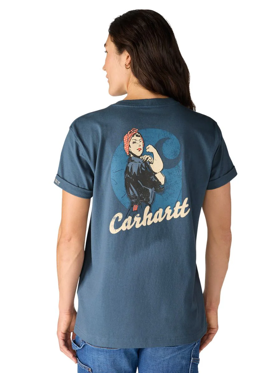 Carhartt Loose Fit Short Sleeve Rosie T-Shirt - Image 2