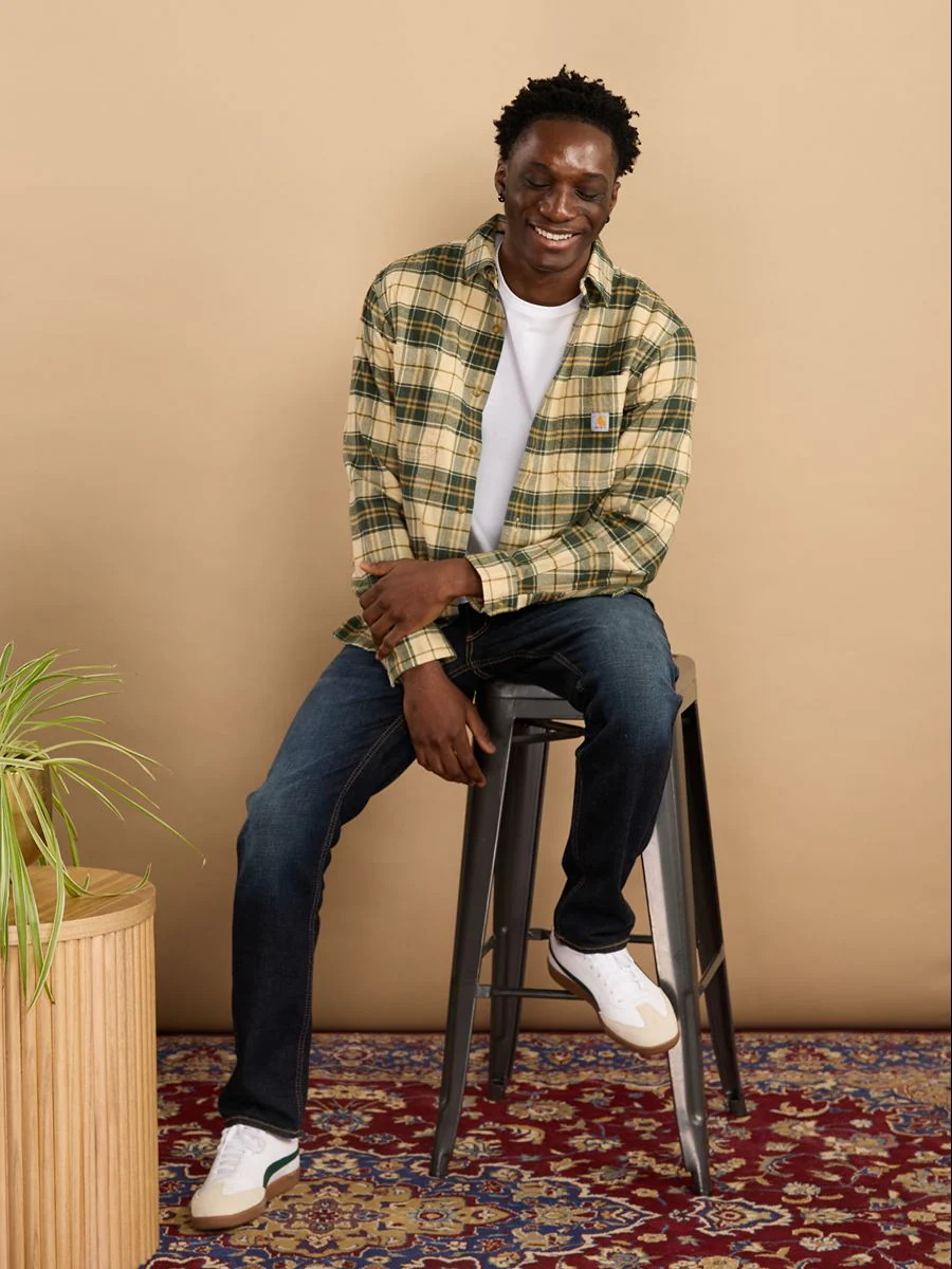 Carhartt Midweight Plaid Flannel - Image 2