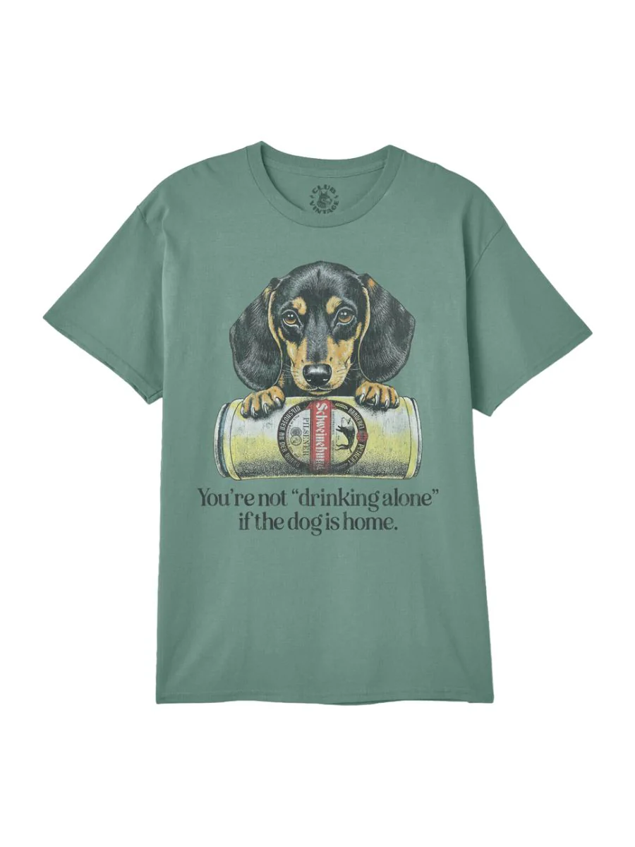 Club Vintage Not Drinking Alone Tee - Image 2