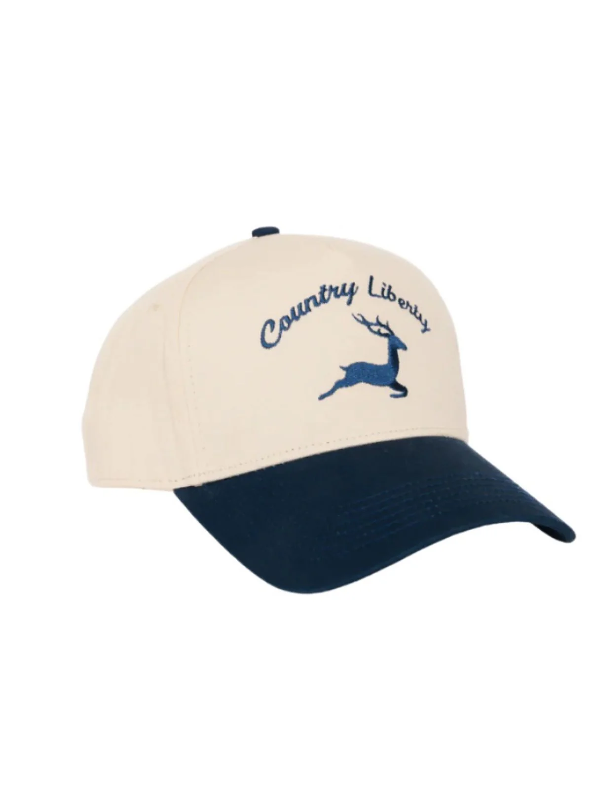 Country Liberty Deer Two Tone Hat - Image 2