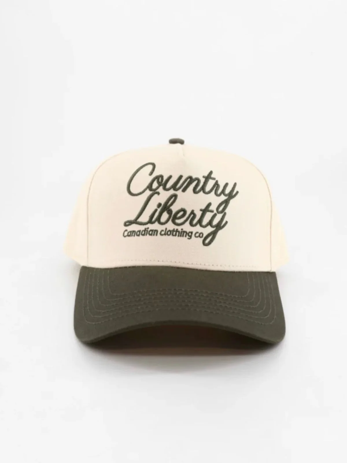 Country Liberty Embroidered Script Hat