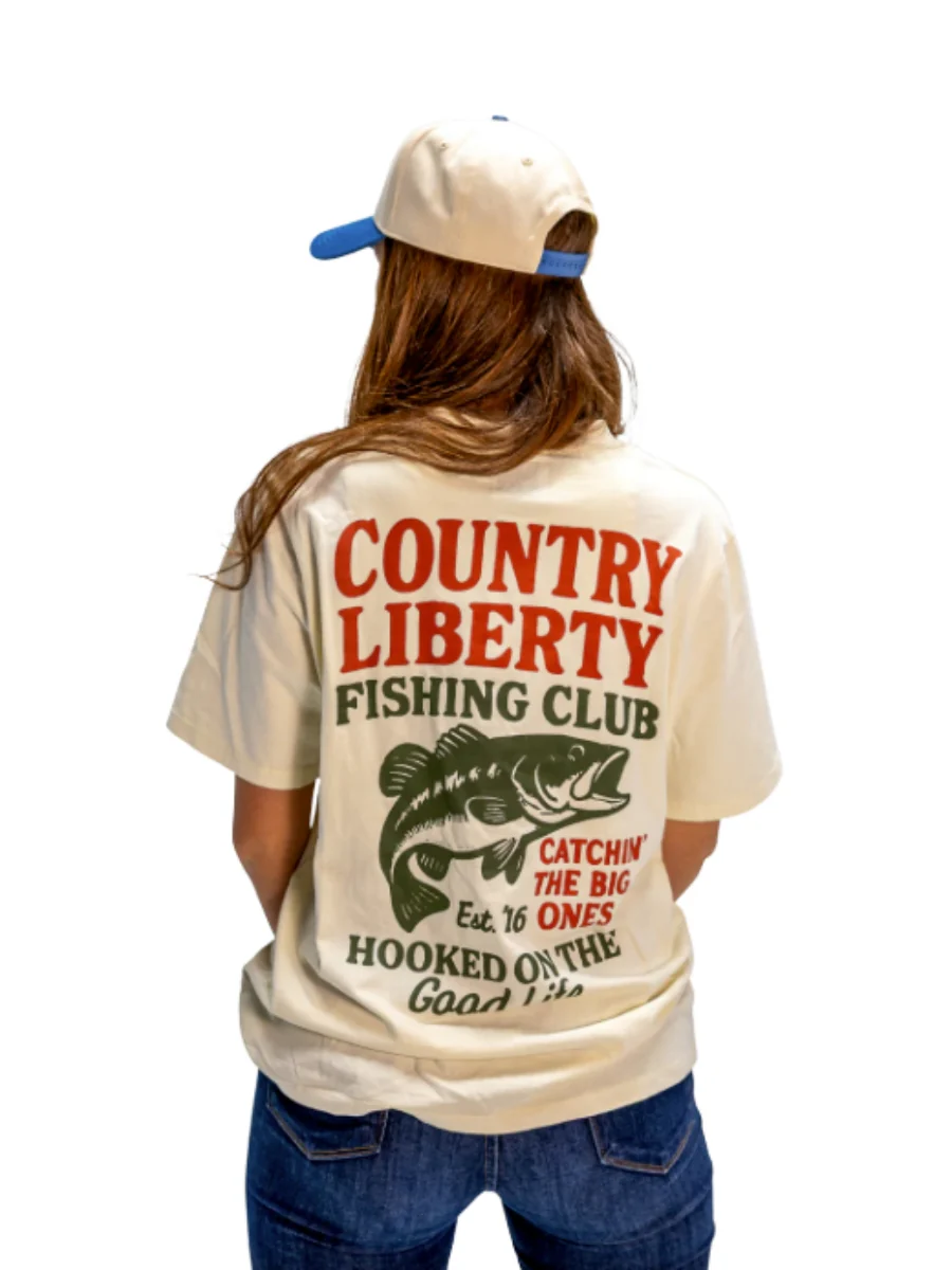 Country Liberty Hooked on the Good Life T-Shirt