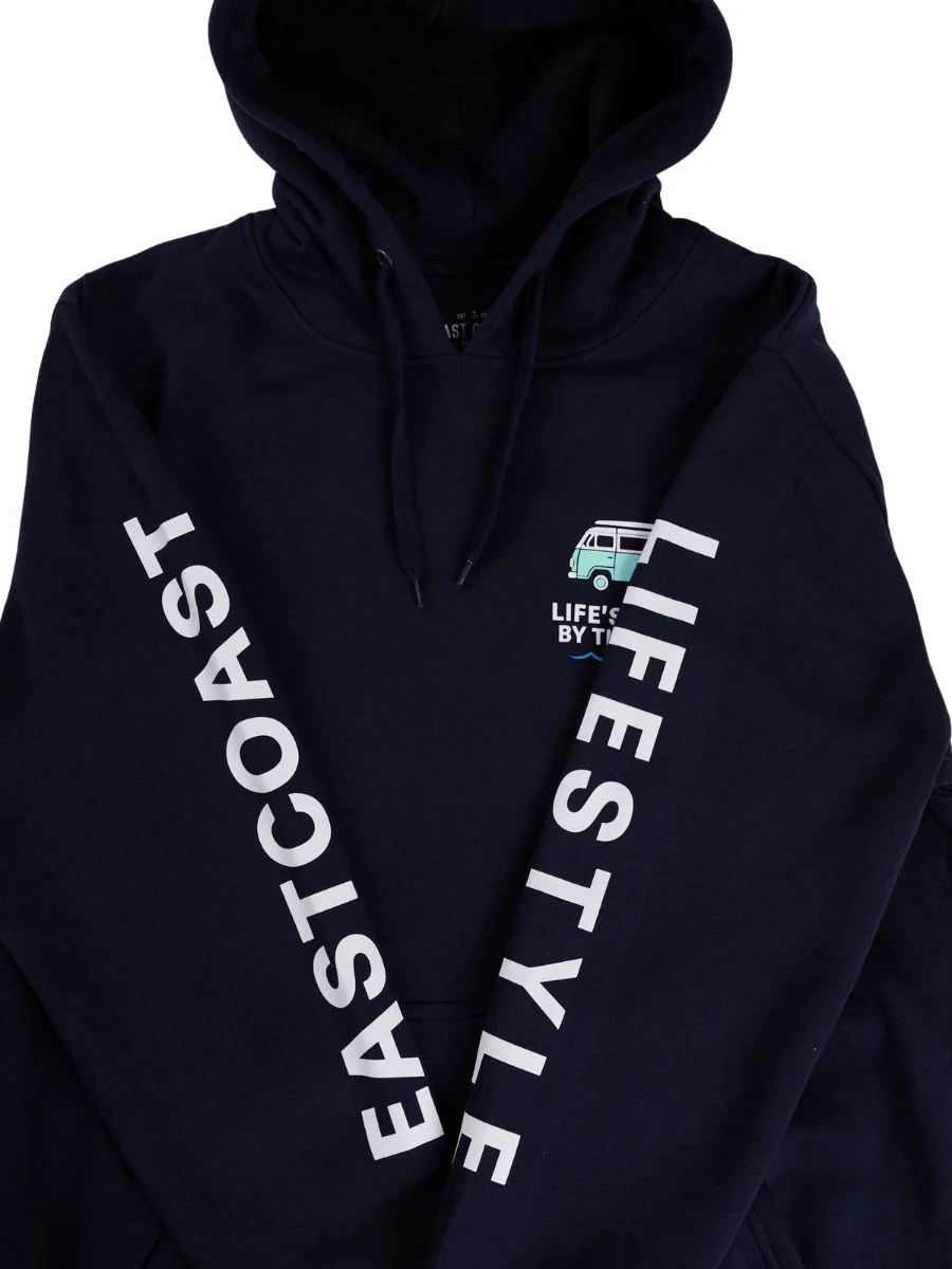East Coast Lifestyle Gradient Ocean Surf Van Hoodie - Image 2
