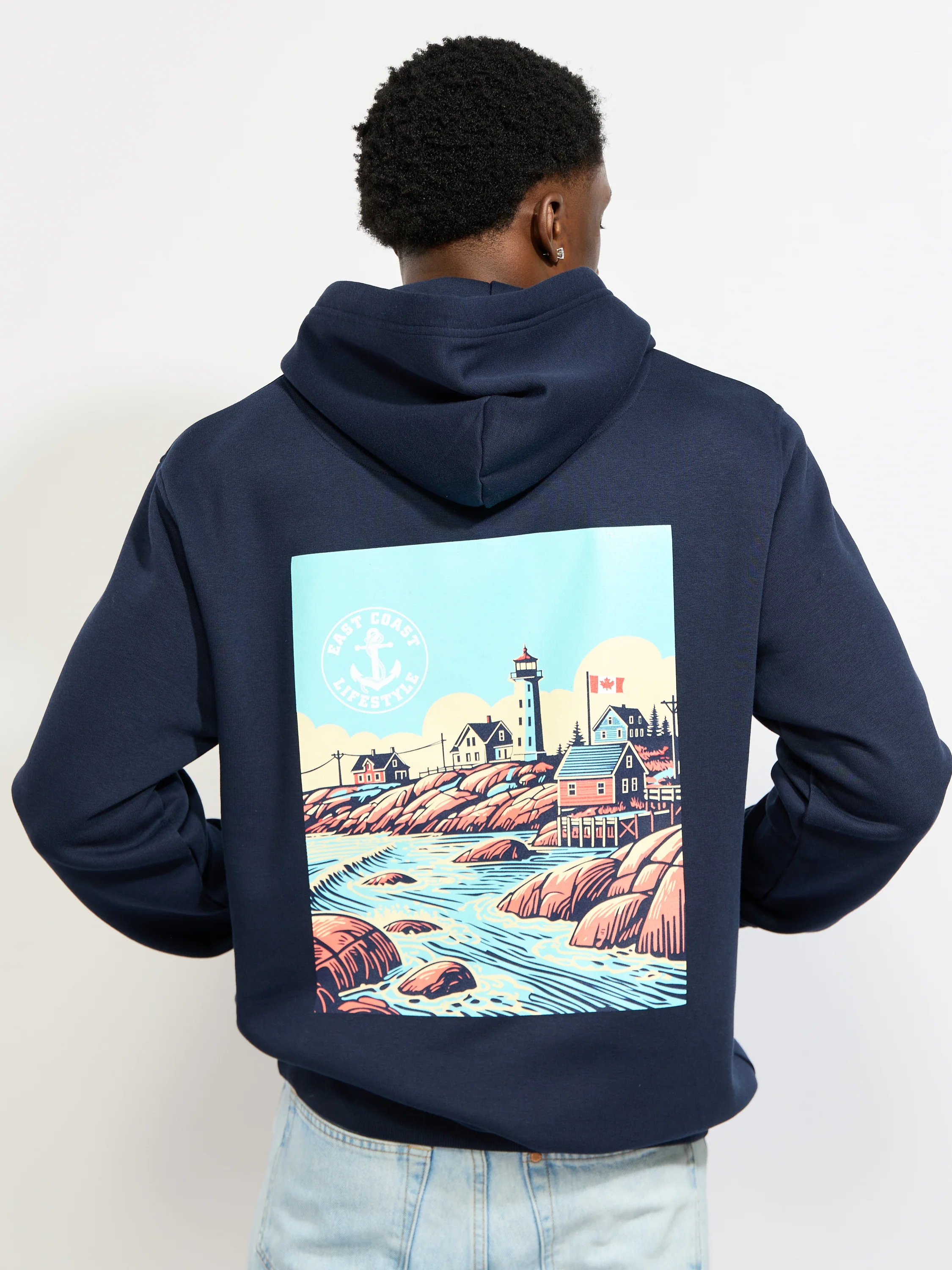 East Coast Lifestyle Lighthouse Coast Hoodie