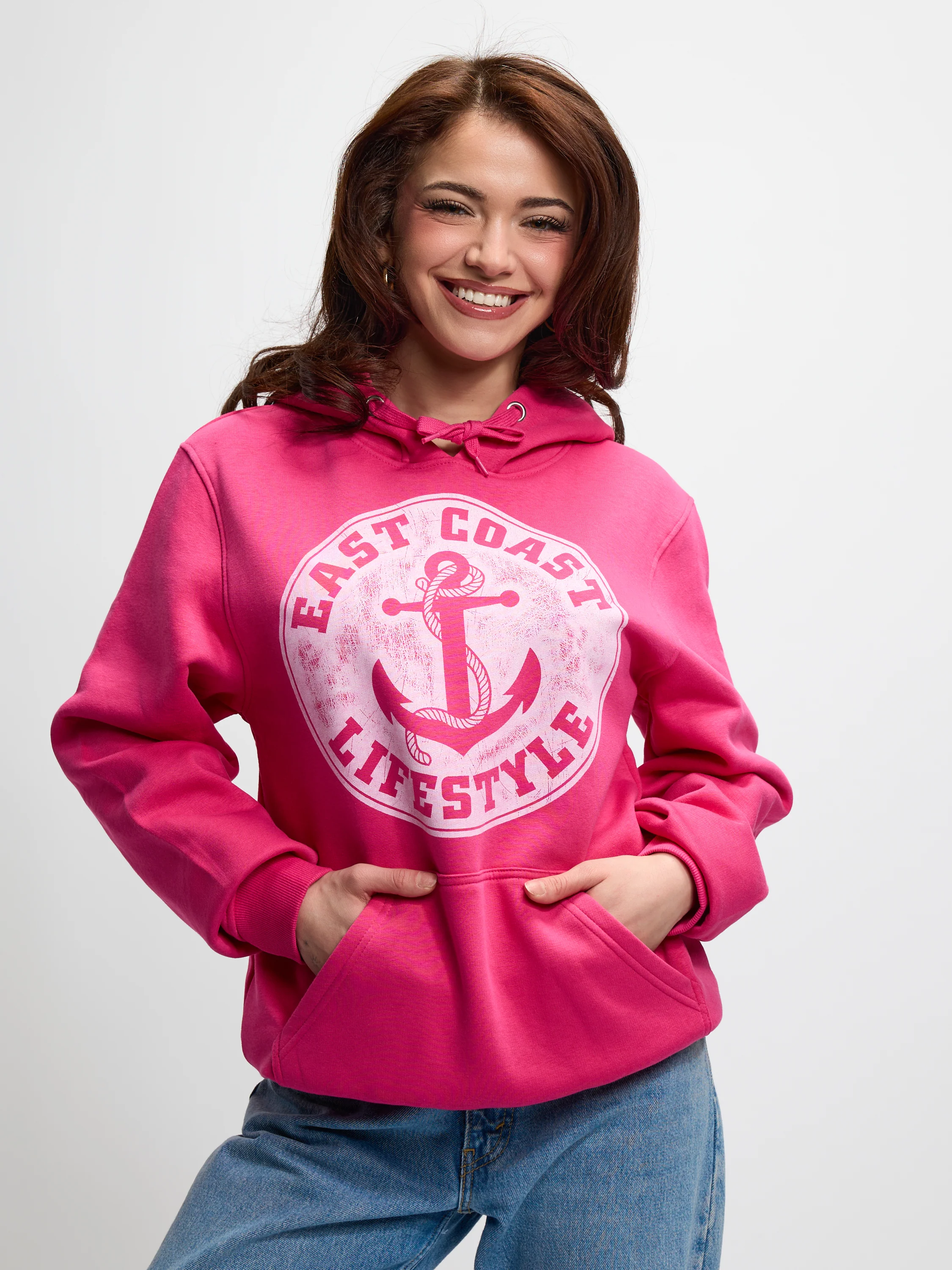 East Coast Lifestyle Vintage Anchor Hoodie - Image 9