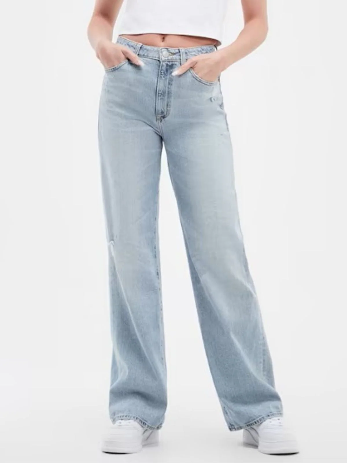 Guess Wide Leg Moonstone Jeans