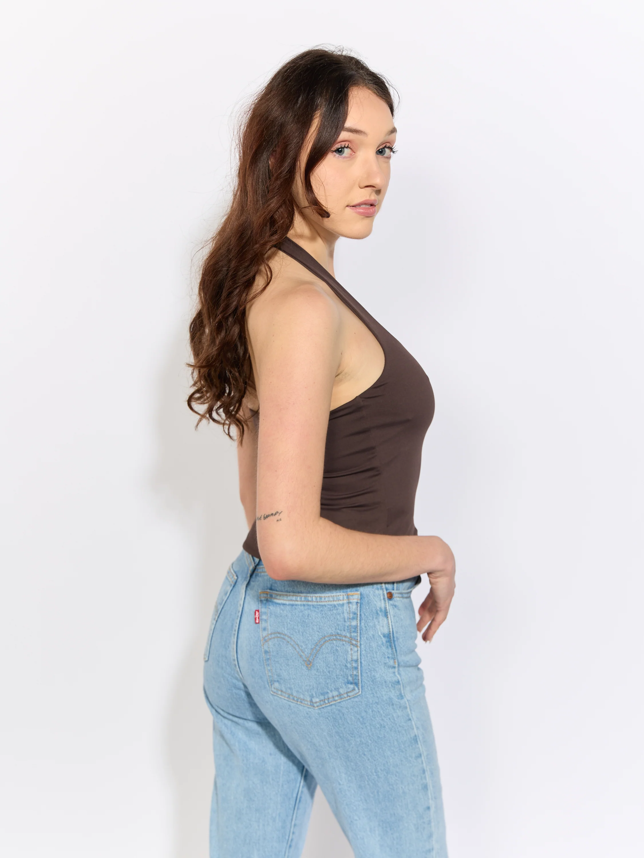 Hailey Halter Sleeveless Top - Image 6