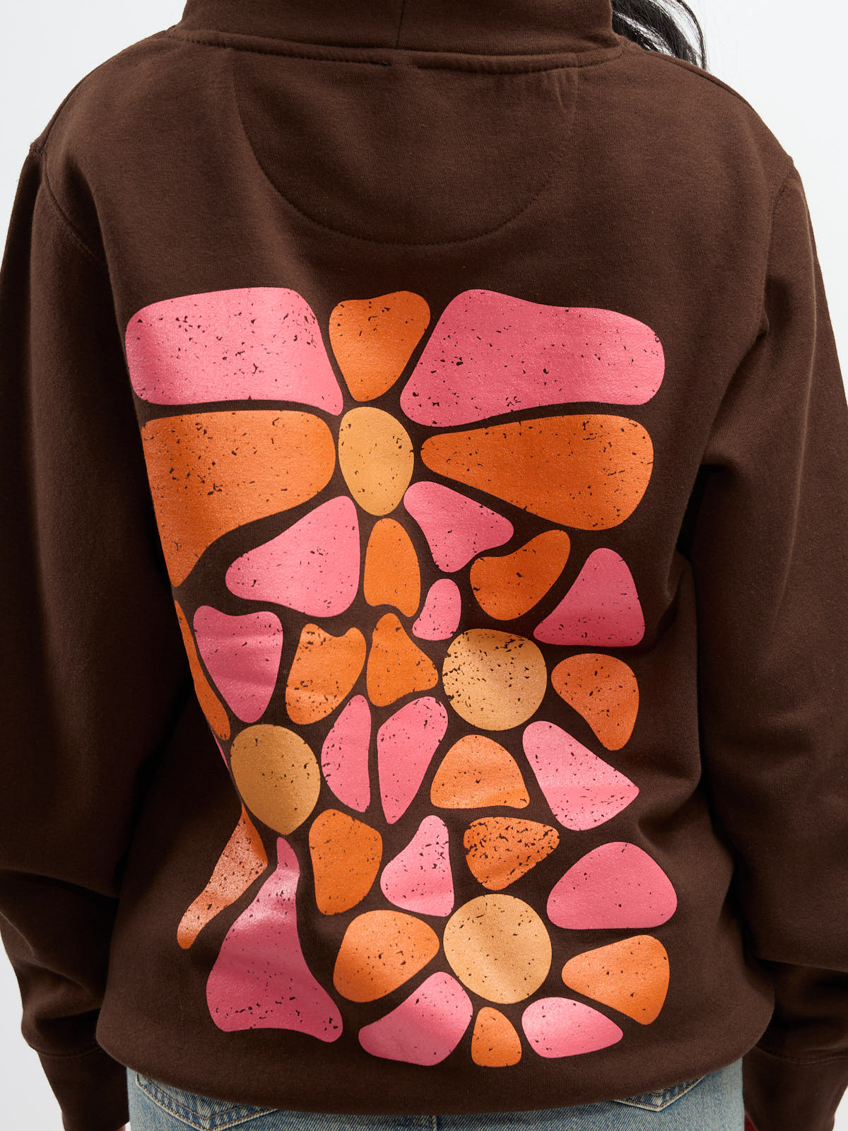 Hippie Flowers Hoodie - Image 2