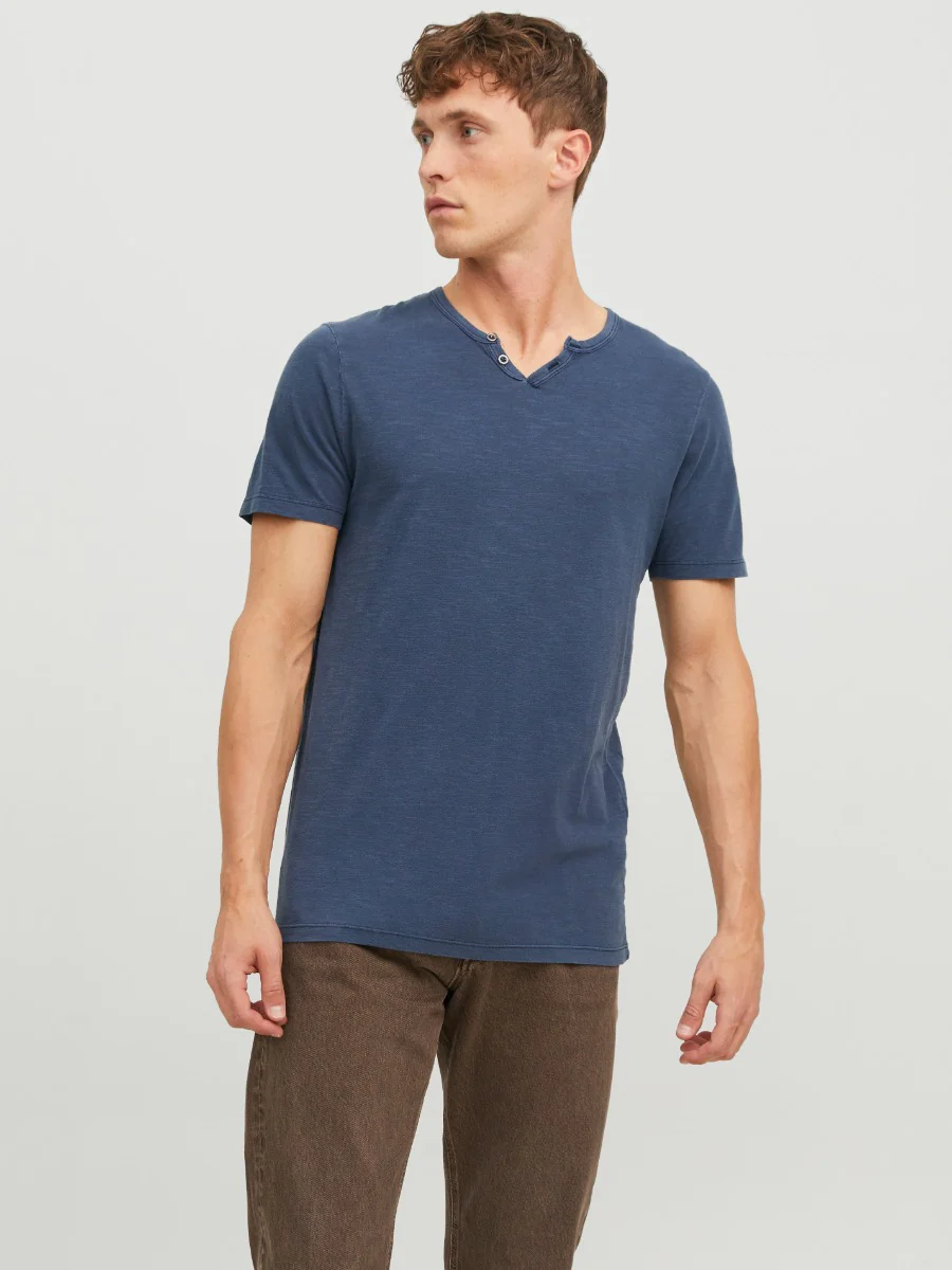 Jack & Jones Split Neck Tee