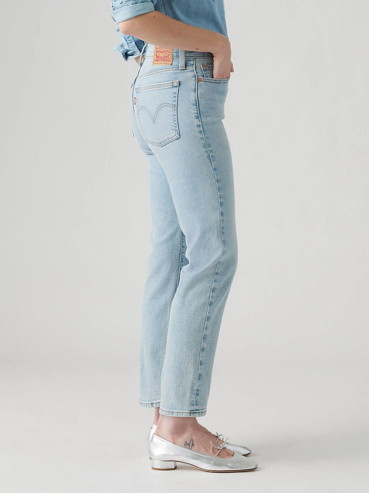 Levi's Wedgie Straight Bells and Whistles Jean