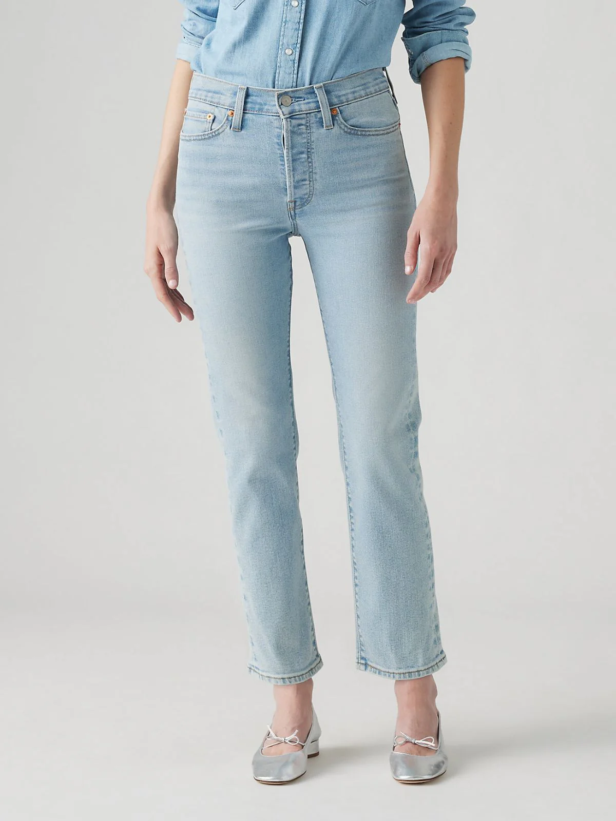 Levi's Wedgie Straight Bells and Whistles Jean - Image 2