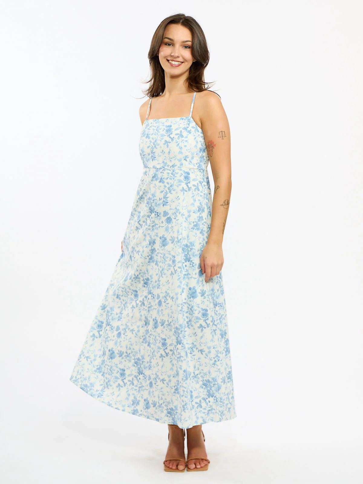 Mandy Floral Midi Dress