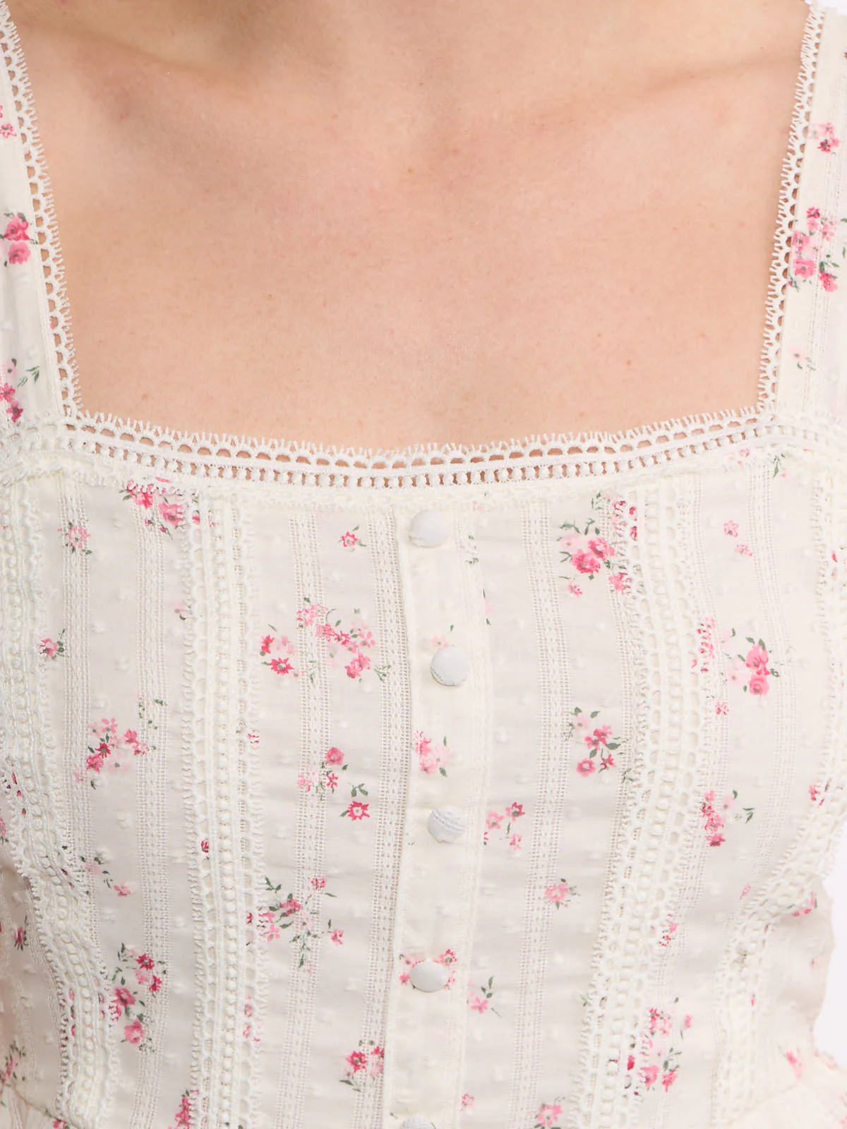 Meghan Floral Midi Dress - Image 2