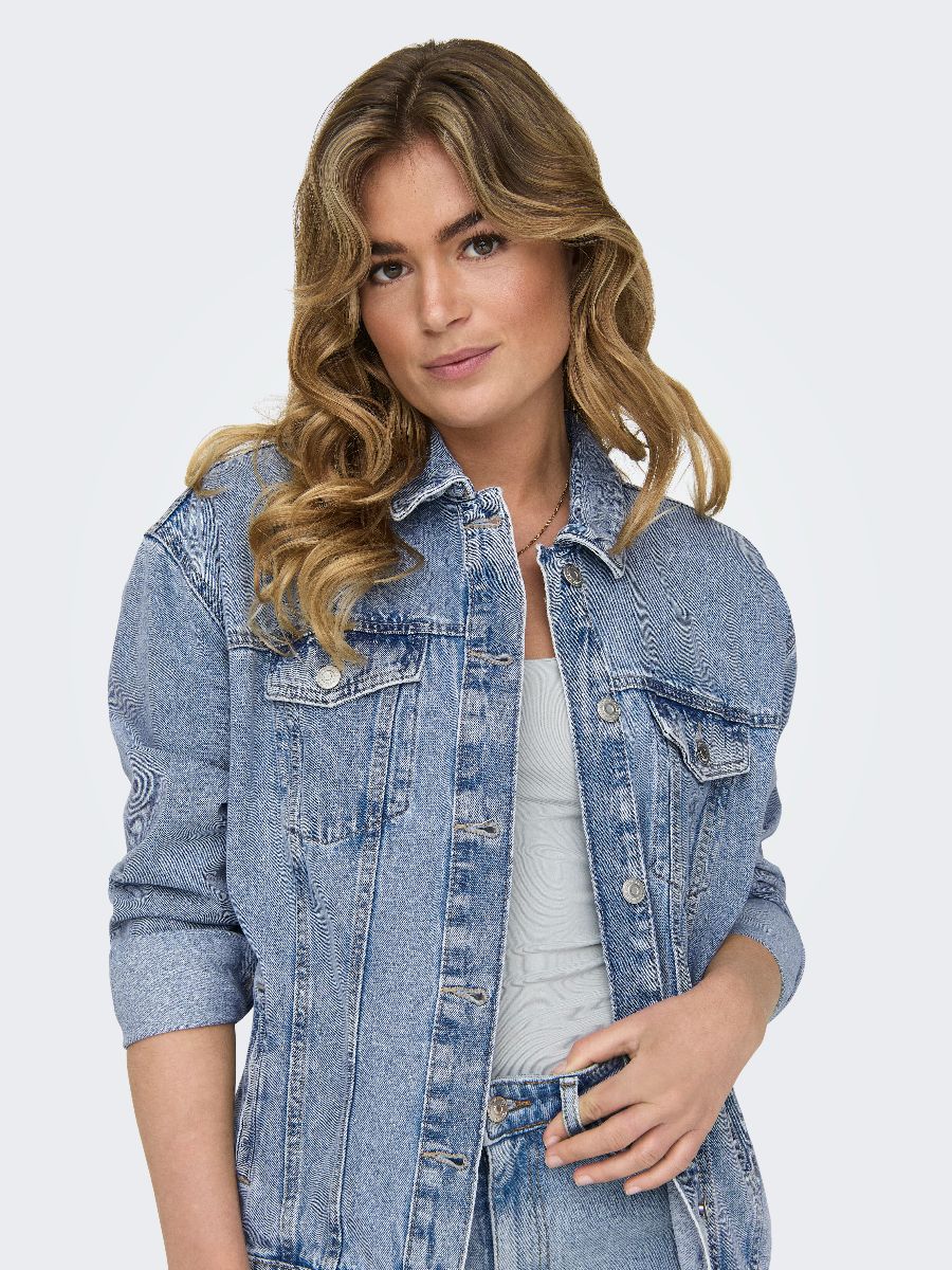 Only Ocean Denim Jacket - Image 4