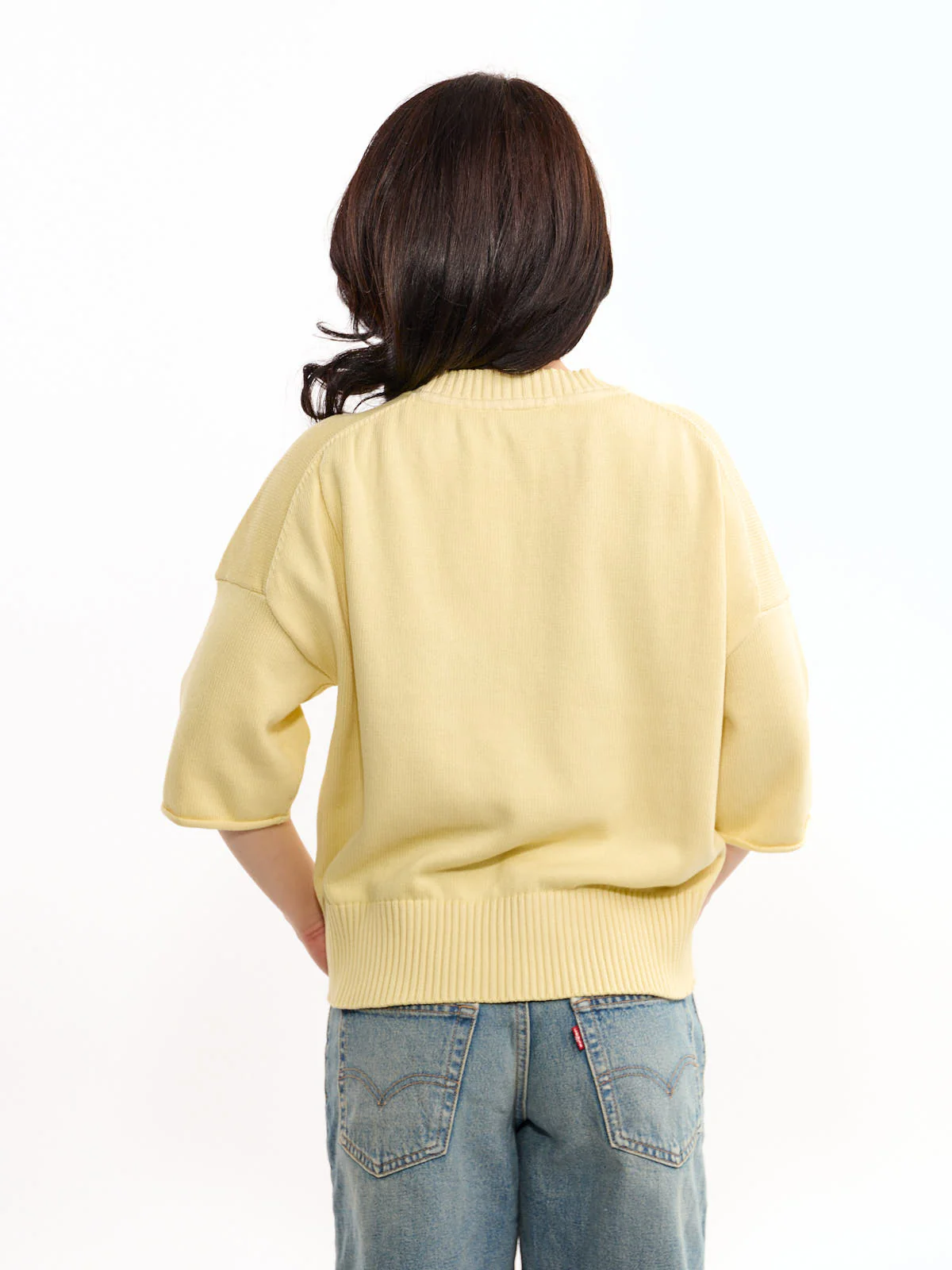 Palma Solid Short Sleeve Crew Top - Image 8