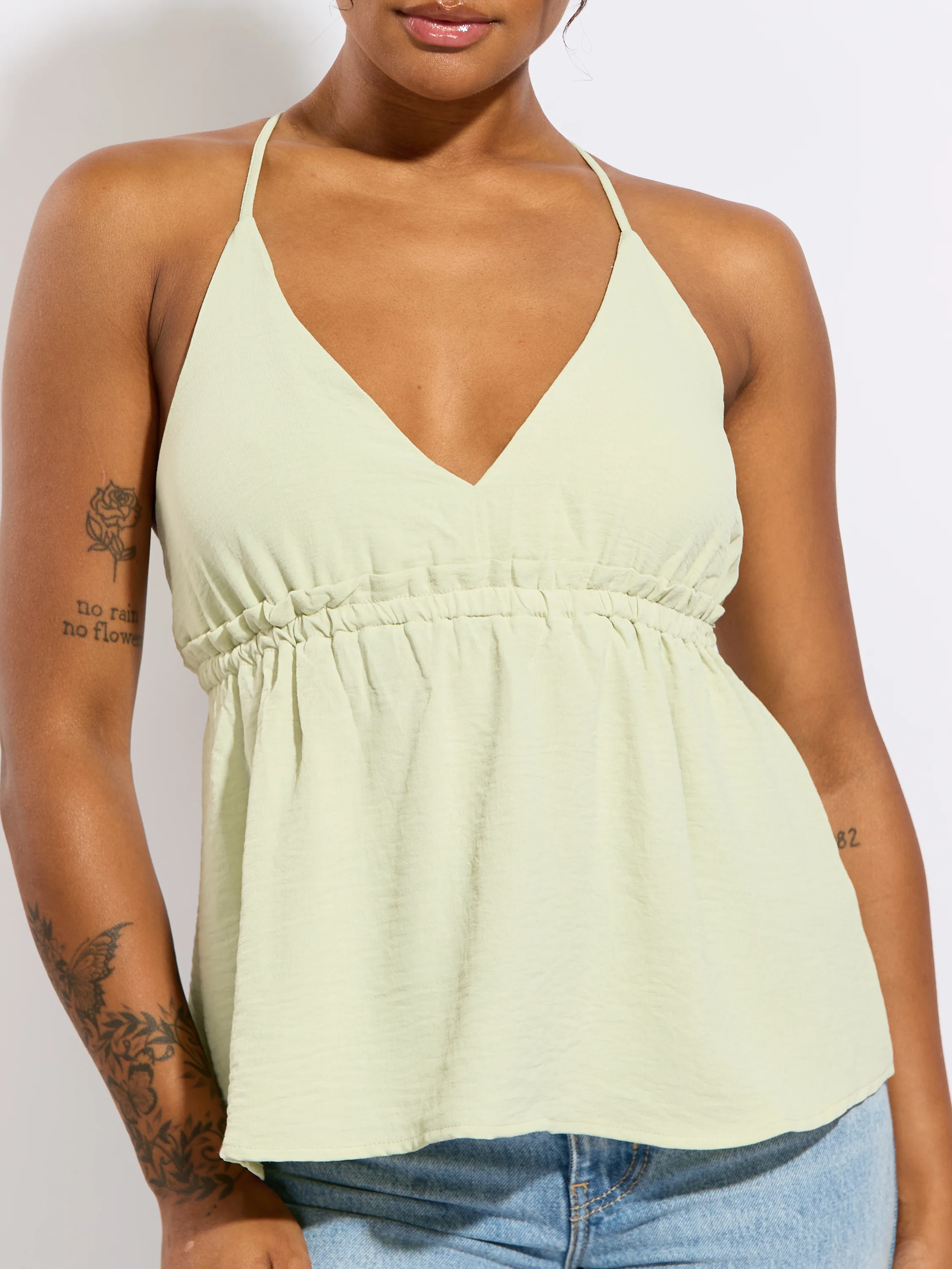 Peplum V-Neck Blouse - Image 13
