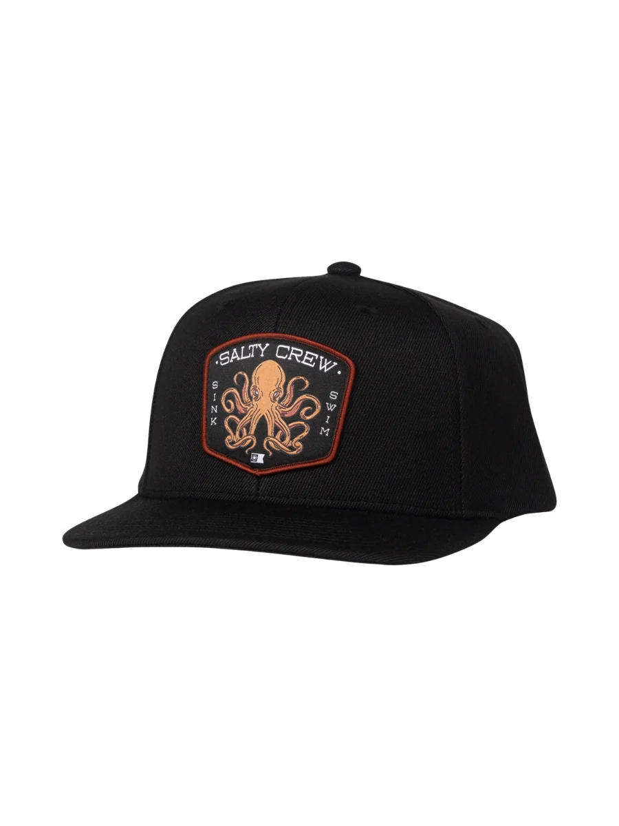 Salty Crew Tako Club Snapback Hat - Image 2