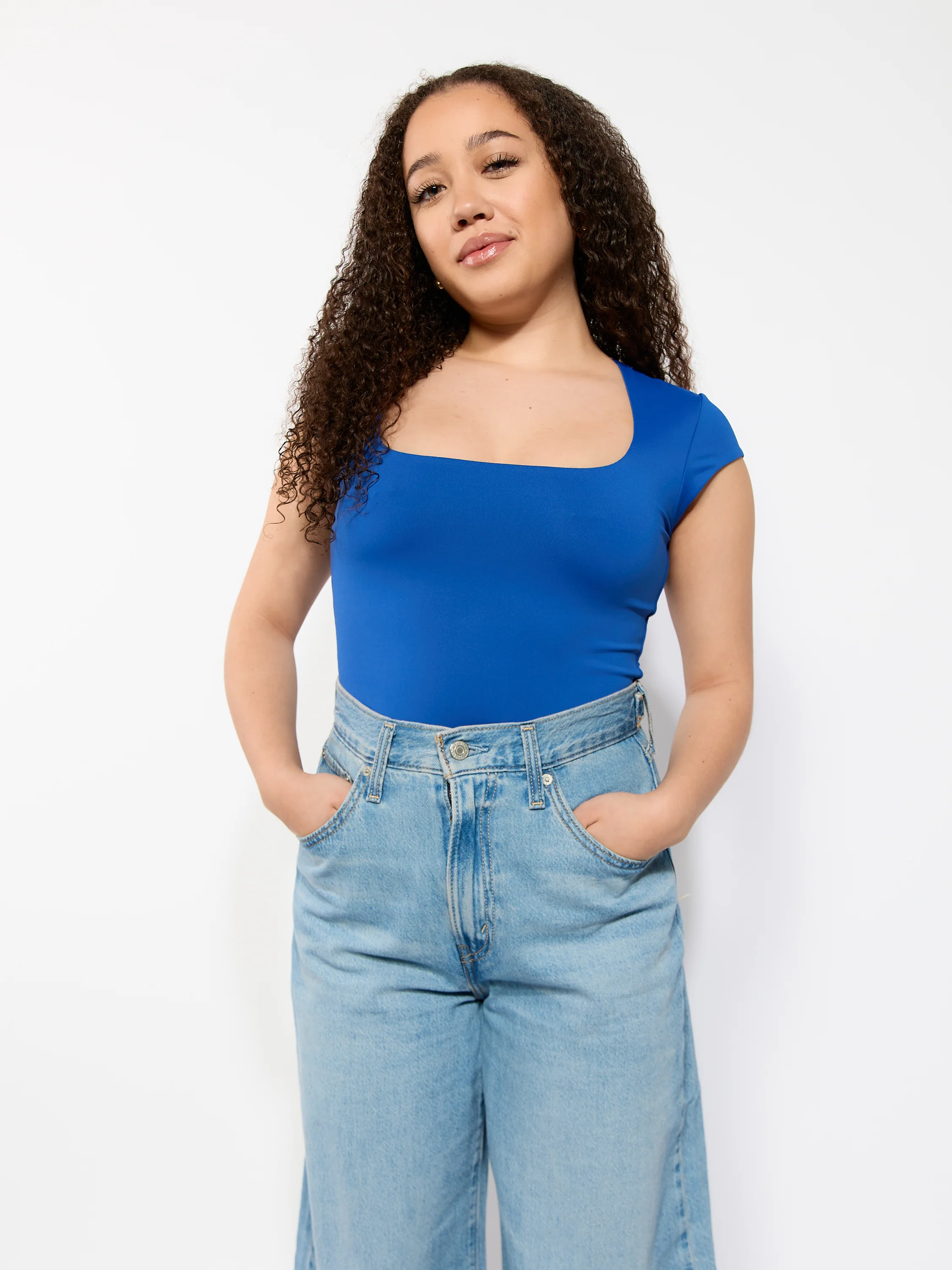 Second Skin Tiara Cap Sleeve Bodysuit - Image 4