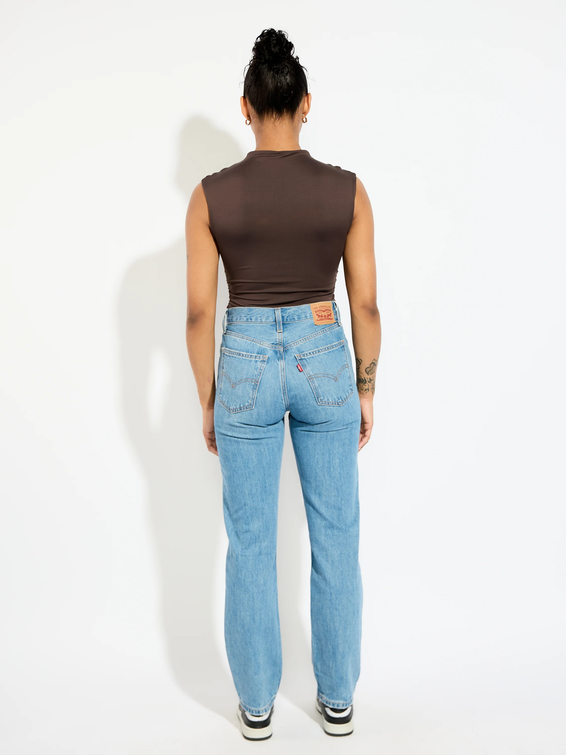 Second Skin Yve Ruched Bodysuit - Image 4