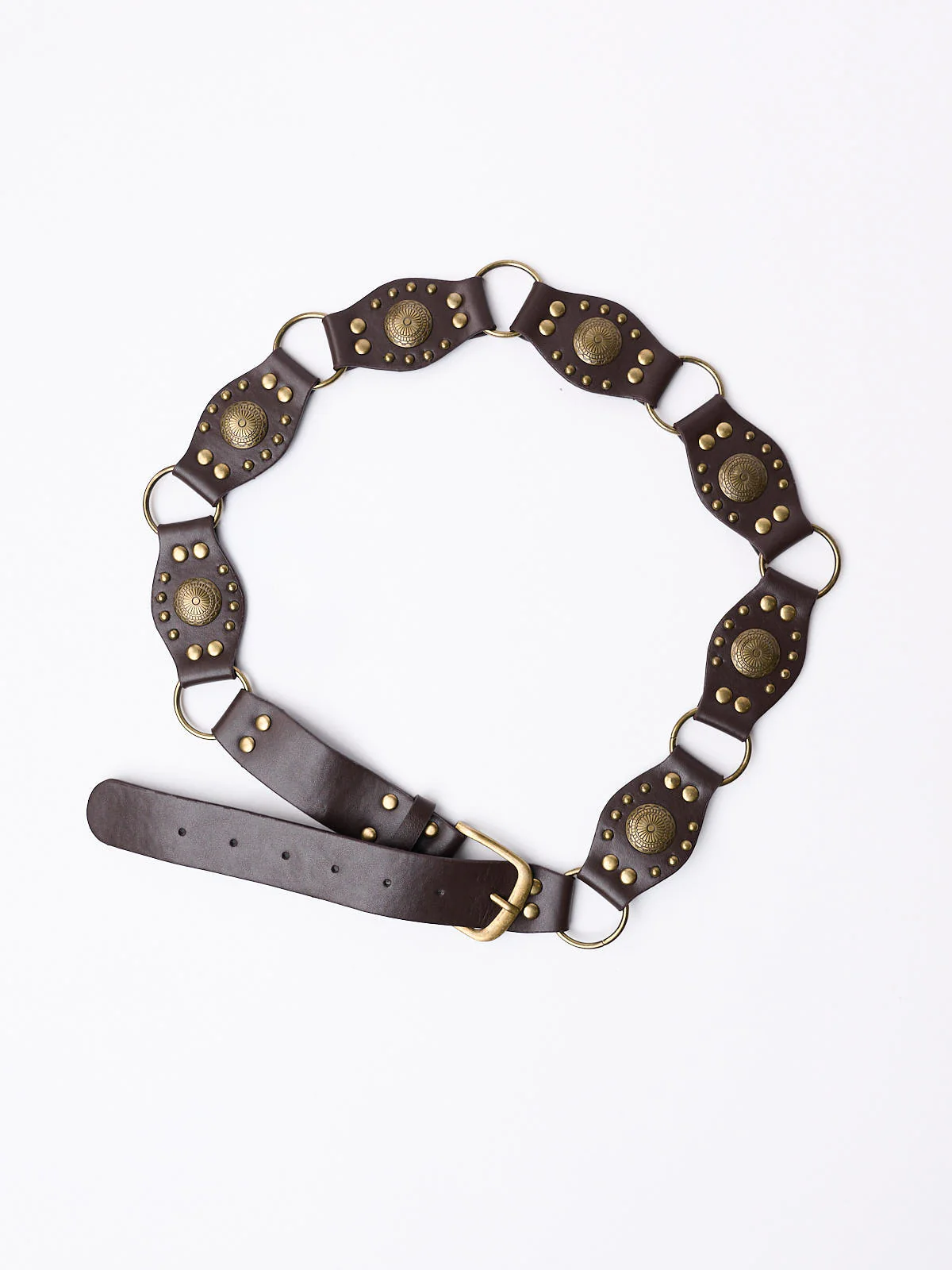 Sierra Concho Leather Belt