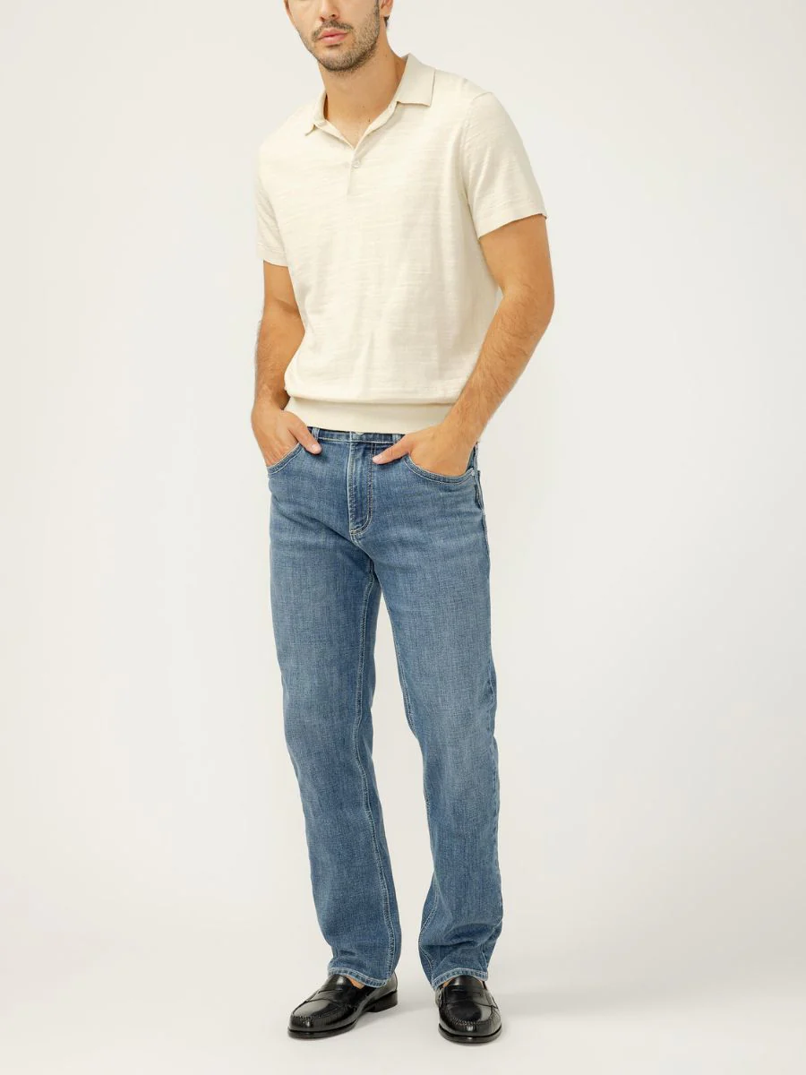 Silver Grayson Dark Men’s Jean