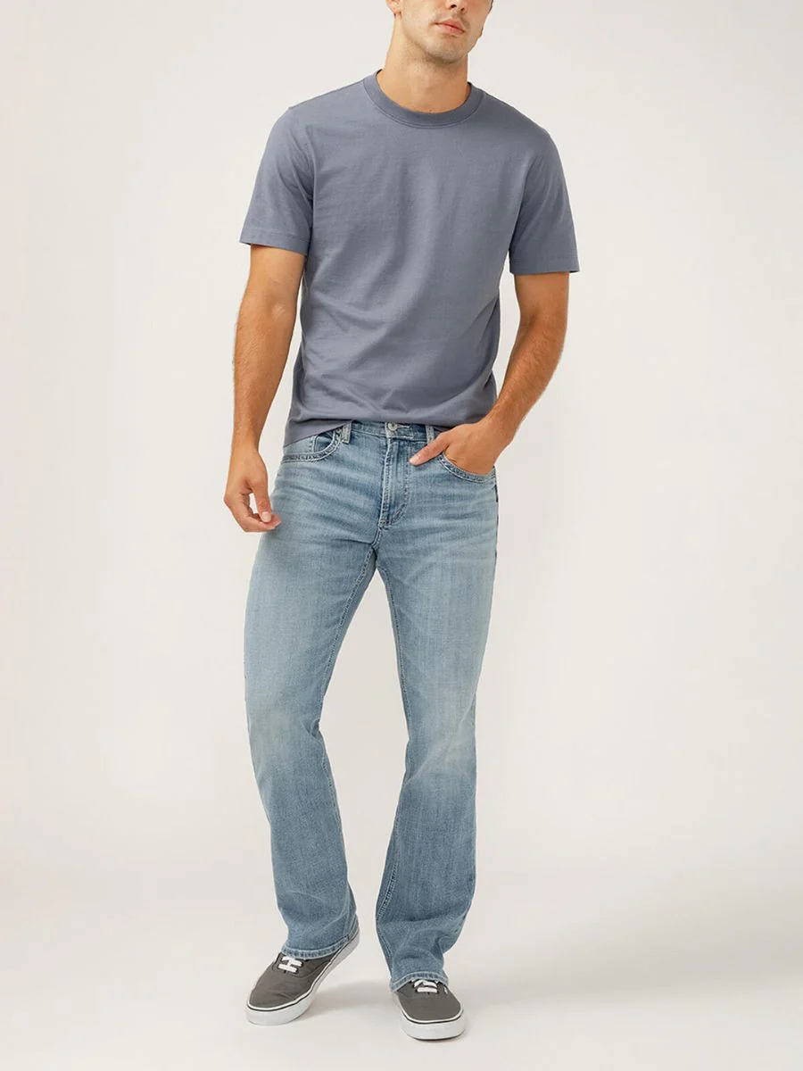 Silver Jace Men’s Bootcut Jeans