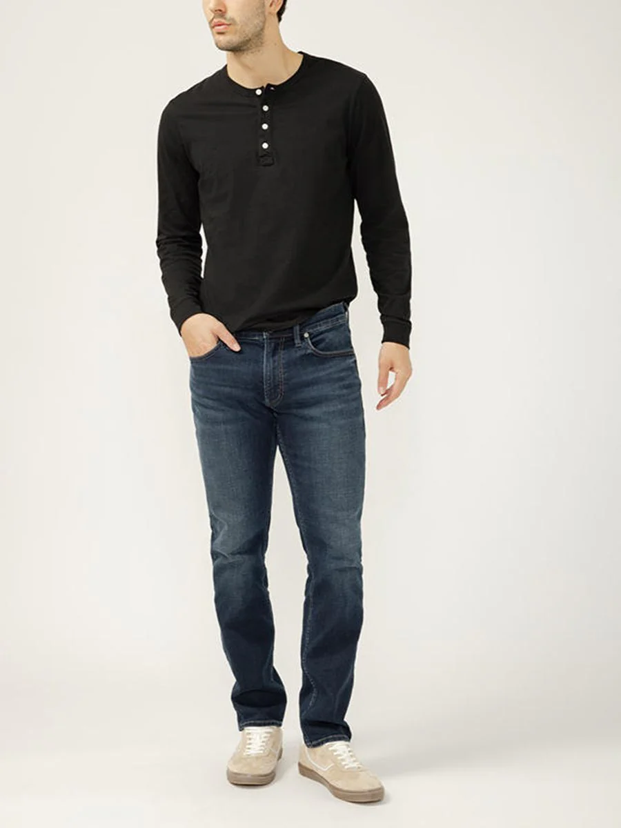 Silver Men's Konrad Slim Leg Jean