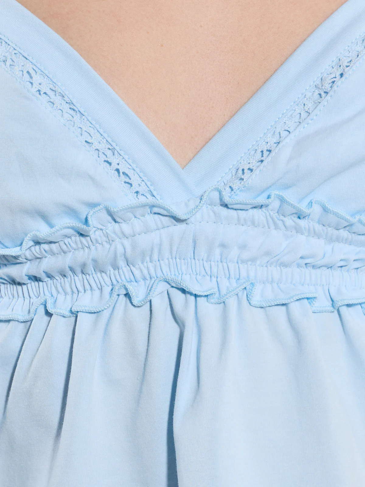 Soleil Lace Trim Sleeveless Top - Image 3