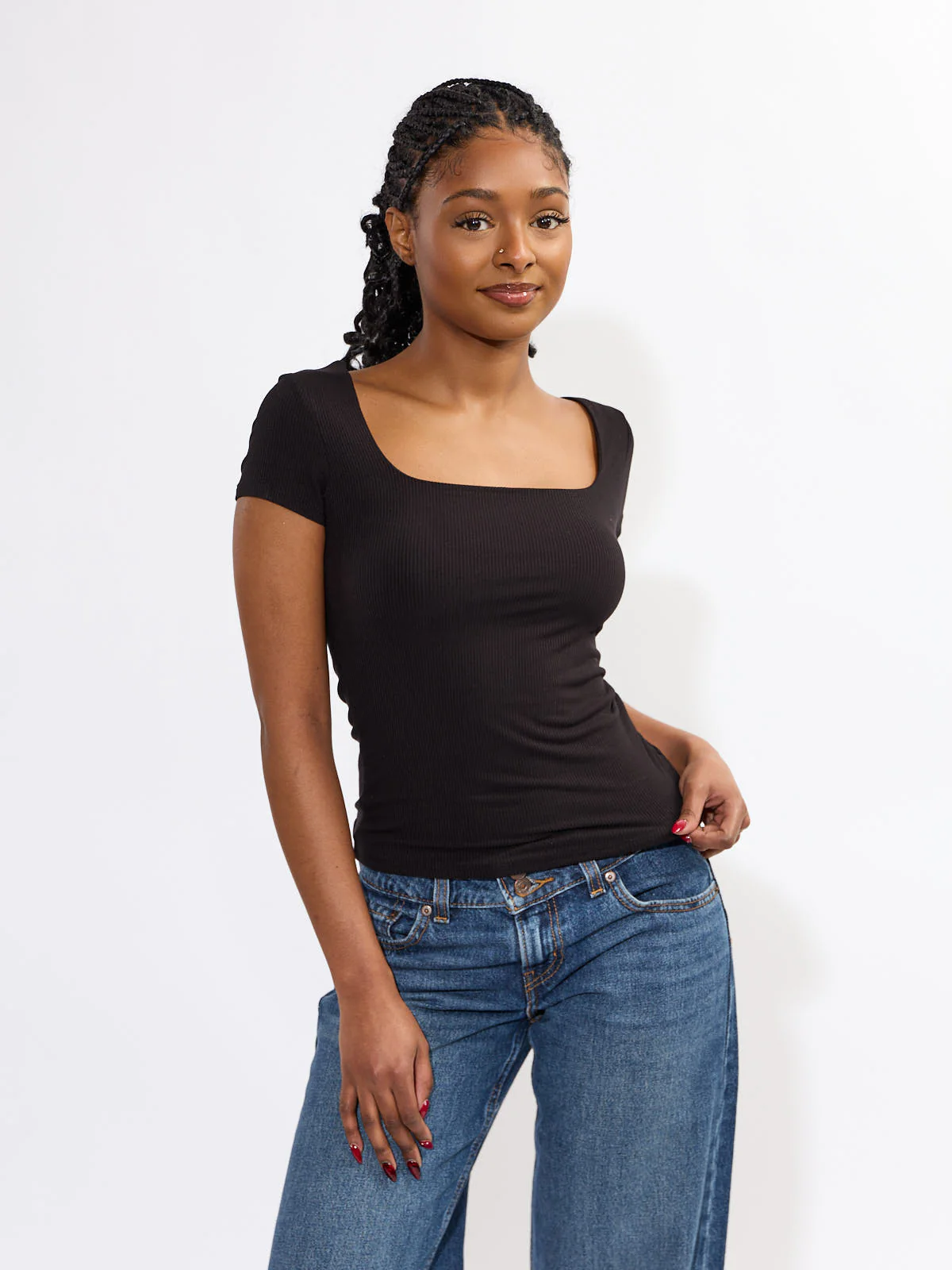 Stella Square Neck Top - Image 4